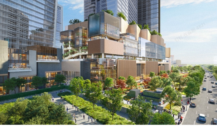 标杆工程丨德扑之星新材助力打造泰国最大商业综合体“曼谷一号”